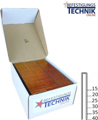 Produktbild von Heftklammern 5025CNK verzinkt für Haubold 5000 PN 5035 V/B Prebena EM25CNK KL-16 5M