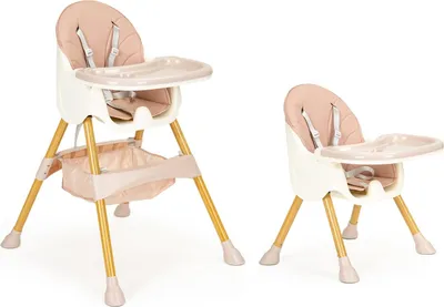 Obrázok produktu pre Detská vysoká stolička 2v1 ECOTOYS
