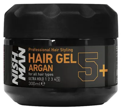 Immagine prodotto di NISHMAN Gel per capelli 5+ - 300 ml - Argan