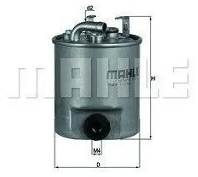 Obrázek produktu pro Palivový filtr KNECHT KL 195