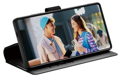Produktbild von PanzerGlass CARE™ by ® Wallet Case m. Kickstand Samsung Galaxy S25 Ultra, Cover, Samsung, Samsung - Galaxy S25 Ultra, Schwarz