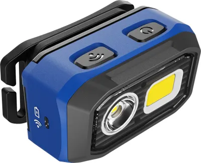 Image de Lampe frontale Viking B6578 avec détecteur de mouvement, USB-C, IPX4/IK07, 6,8 x 3,9 x 4 cm