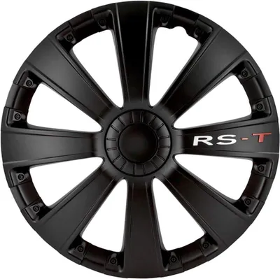 Produktbild von Radkappen 14-Zoll, schwarz, 4 Stück, für