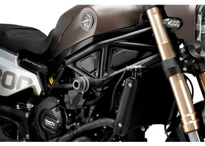 Immagine prodotto di PUIG 21467N tamponi telaio Vintage 2.0 per BENELLI LEONCINO 800 Nero