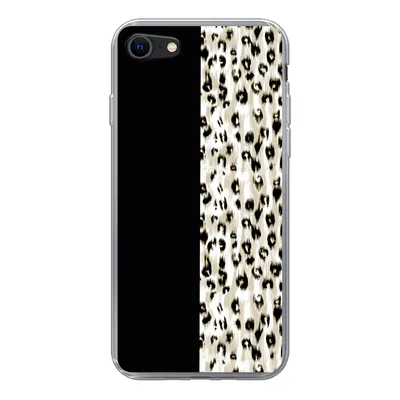 Produktbild von MuchoWow® Handyhülle Schutzhülle Hülle für iPhone 8 Pantherdruck - Pelz - Tier Silikon Softcase Handy Hülle - Schutzhaube