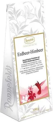 Produktbild von Erdbeer-Himbeer aromatisierter Früchtetee 100g