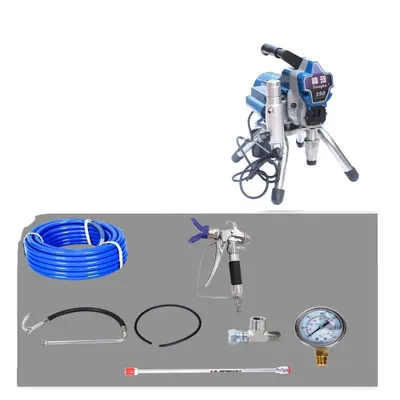 Obrázok produktu pre Bezvzduchový postrekovač, vysokotlakový, elektrický stroj, oranžový
