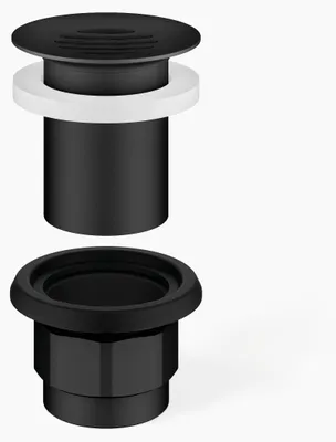Produktbild von Dornbracht Elemental Spa Siebventil für Waschtisch 1 1/4'' schwarz matt Nur für Bec, 10110970-33
