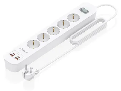 Immagine prodotto di AISENS ASPS-2A2C14-W, 1,4 m, per interni, tipo F, tipo F, 1,5 mm², rame