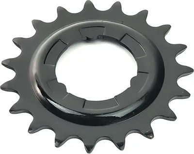 Produktbild von Fahrrad SHIMANO Ritzel Nabenschaltung Zahnkranz gekröpft 19 Zähne 1/2 Zoll schwarz