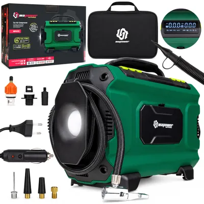 Produktbild von MAPOWER MPAC02 Auto-Kompressor und Gebläse 12 V/230 V, 150 PSI