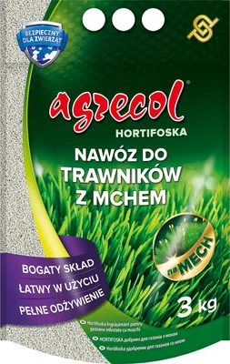 Zdjęcie produktu dla Nawóz do trawników z mchem AGRECOL Hortifoska 3KG