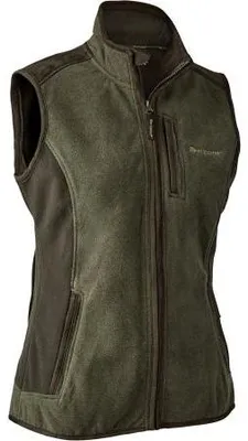 Produktbild von Lady Pam Bonded Fleeceweste Damen (Graphite Green) Größe 40