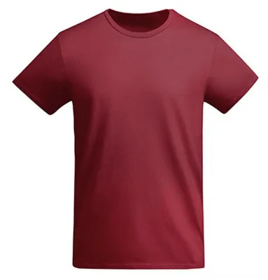 Produktbild von Roly Eco CA6698 | T-Shirt Breda er Baumwolle - Farbe: Garnet Red 57 - Größe: S
