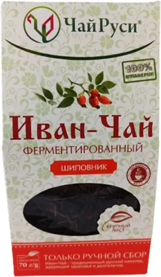 Produktbild von Tee Ivan Chai Hagebutte fermentiert lose 50g Schmalblättriges Weidenröschen