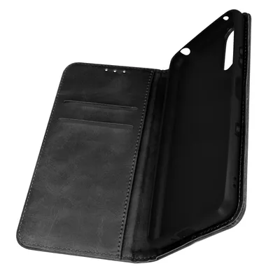 Immagine prodotto di Custodia in Pelle finta per Sony Xperia 10 III / IV con funzione di supporto - Nero