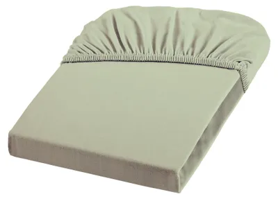 Produktbild von Fleuresse Mako-Jersey-Spannlaken Jenny C Farbe jadegrün 1525