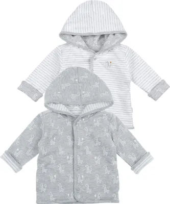 Produktbild von Feetje Giraffe Jacke Grey Melange Gr. 68