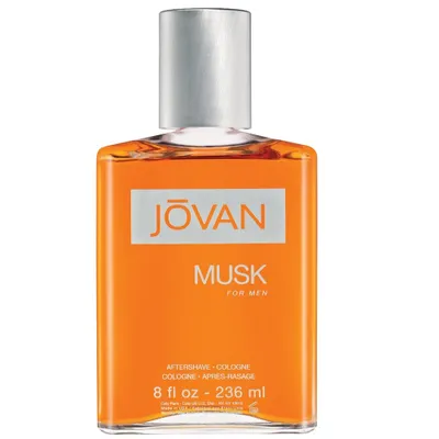 Produktbild von Jovan Musk Herren-Aftershave, 236 ml – Elegante Duftnote für den modernen Mann