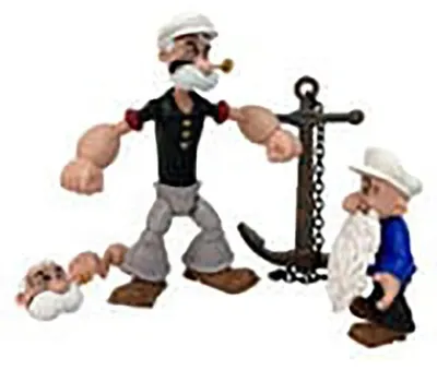 Image de Popeye Figurine Wave 02 Poopdeck Pappy