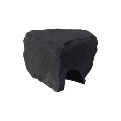 Produktbild von Variogart Höhle M 2 1225 Dekoration Deko Aquarium Terrarium Schiefer-Anthrazit