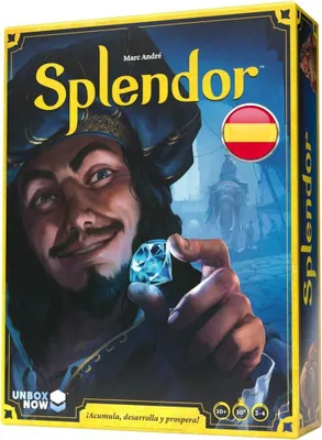 Image de Asmodee | Splendor : Jeu de stratégie familial | À partir de 10 ans | De 2 à 4 joueurs