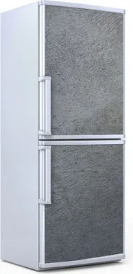Produktbild von Kühlschrankdekoration  60x180 cm  Aufkleber auf dem Kühlschrank - Beton Zement Textur