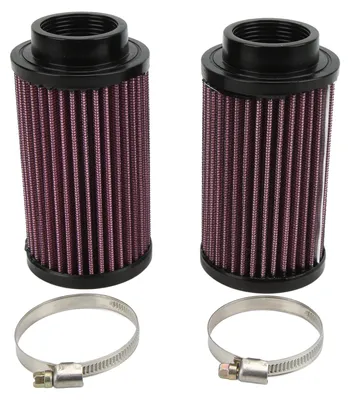 Productafbeelding van 2 luchtfilters, 26 mm, onderdeel van een accessoire-set voor voertuigen, vervanging voor Banshee 350, geschikt voor alle bouwjaarvarianten