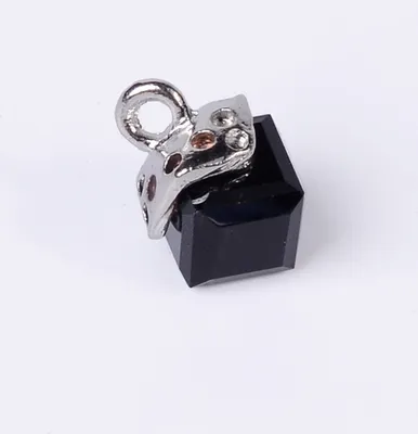 Zdjęcie produktu dla INF 10 szt. Zawieszki Charms Czarny