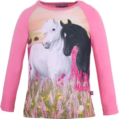 Produktbild von Püttmann - Miss Melody Pferde Mädchen Langarmshirt Gr. 104