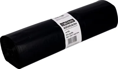 Produktbild von Emil Deiss müllbeutel schwarz 60µm 10 St
