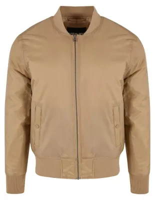Zdjęcie produktu dla Urban Classics - Kurtka SHINY BOMBER beżowa - S