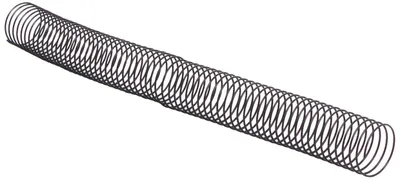 50 Metall-Bindespiralen 30 mm schwarz für A4