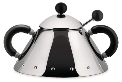 Immagine prodotto di Alessi Sugar Bowl And Spoon B (Art.-Nr. 9097 B, EAN 8003299946952)