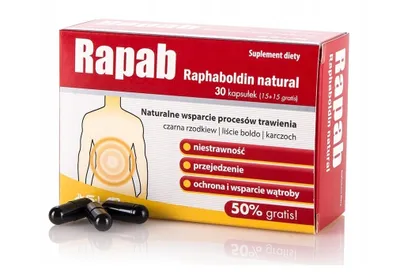 Produktbild von Rapab Nahrungsergänzungsmittel 30 Kapseln