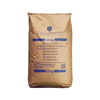 Produktbild von Kristallzucker weiß 25kg in Lebensmittelqualität