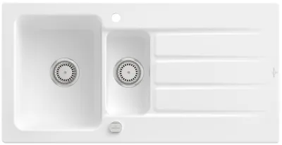 Produktbild von Villeroy & Boch Keramikspüle 336502RW, Architectura 60 XR Einbauspüle - inkl.