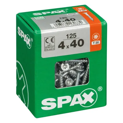 Obrázek produktu pro Spax TRX zápustná hlava Wirox 4x40 L
