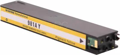 Produktbild von Kompatible Druckerpatrone für HP 981X Gelb Pagewide 556xh 586z von ABC