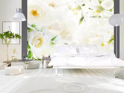 Produktbild von Vlies Fototapete 400x280 cm Tapeten Wandtapete XXL Blumen Natur Rose b-B-0029-a-b