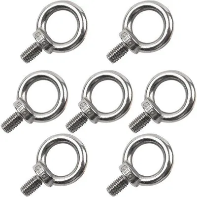 Produktbild von Famanu O-Bolzen 7 Stück M10 - Edelstahl 304 für Befestigung und Aufhängung