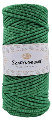 Zdjęcie produktu dla Sznurek bawełniany z rdzeniem 3mm 100m, przędza do makramy, sznurek do makramy, sznurek szydełkowy, sznurek do makramy, przędza naturalna, sznurek 3mm, pleciony sznurek bawełniany,