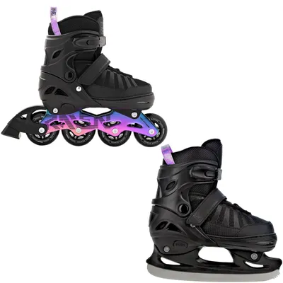Produktbild von 2in1 Inlineskates/Schlittschuhe Raven Oxen Neochrome 38-42 verstellbar
