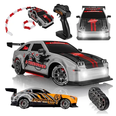 Produktbild von Overmax Ferngesteuertes RC Drift-Auto X-Tireburner ab 8 Jahren, 20 km/h Reichweite bis zu 80 m, 1:16, Extra Gehäuse