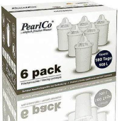 Obrázok produktu pre Filtračná vložka PearlCo Classic 6 Pack