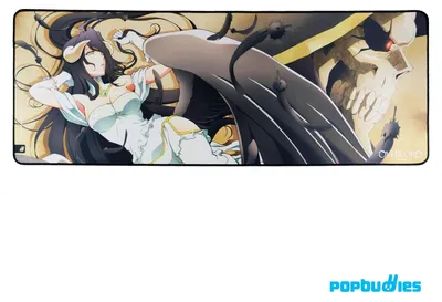 Produktbild von Overlord Mousepad Albedo & Ainz XXL