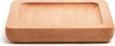 Immagine prodotto di Comas Holzbrett-Untersetzer Tradicion Square 16 cm, Ablage, Topfuntersetzer, Buchenholz, 7791