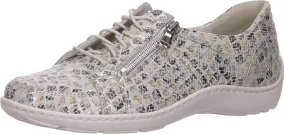 Produktbild von Waldläufer Schnürhalbschuhe in weiss/weiss kombi, Gr. 6.5
