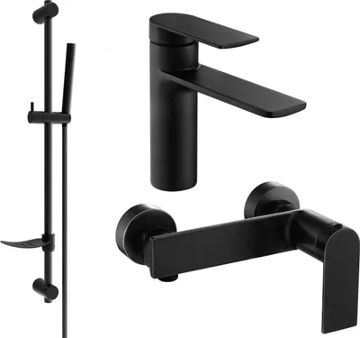 Produktbild von Mexen Zero DF70 Brausegarnitur, Schwarz - 71104DF70-70