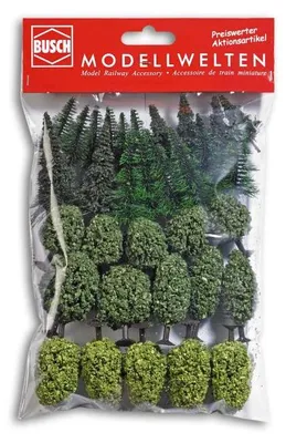 Produktbild von Busch 6588 - N / TT - Mischwald - Neu